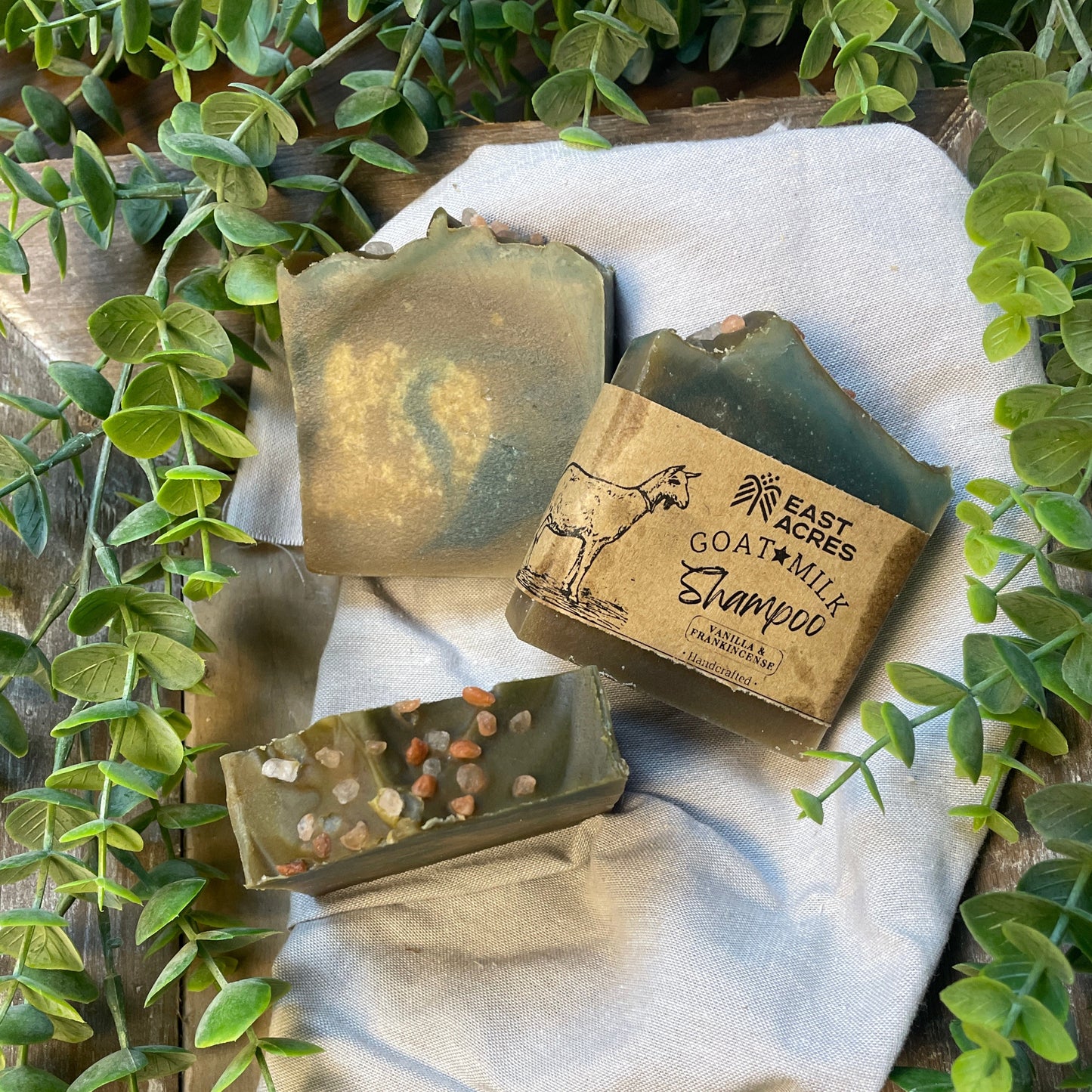 Goat Milk Shampoo Bars
